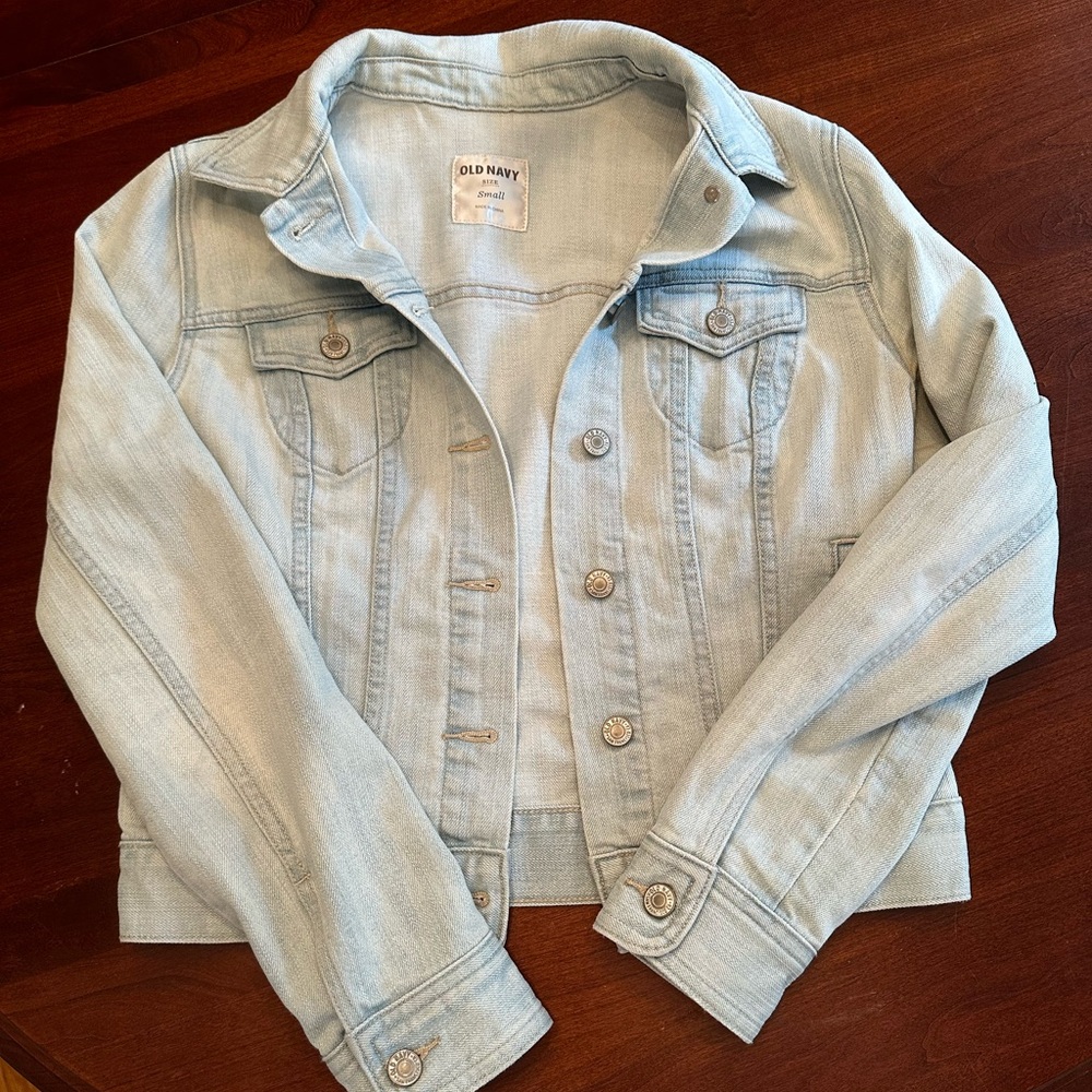 Old Navy Light Blue Jean Jacket